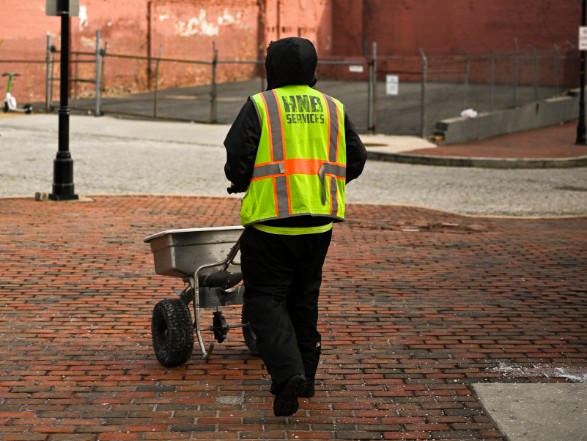 staff delivering facility maintenance services