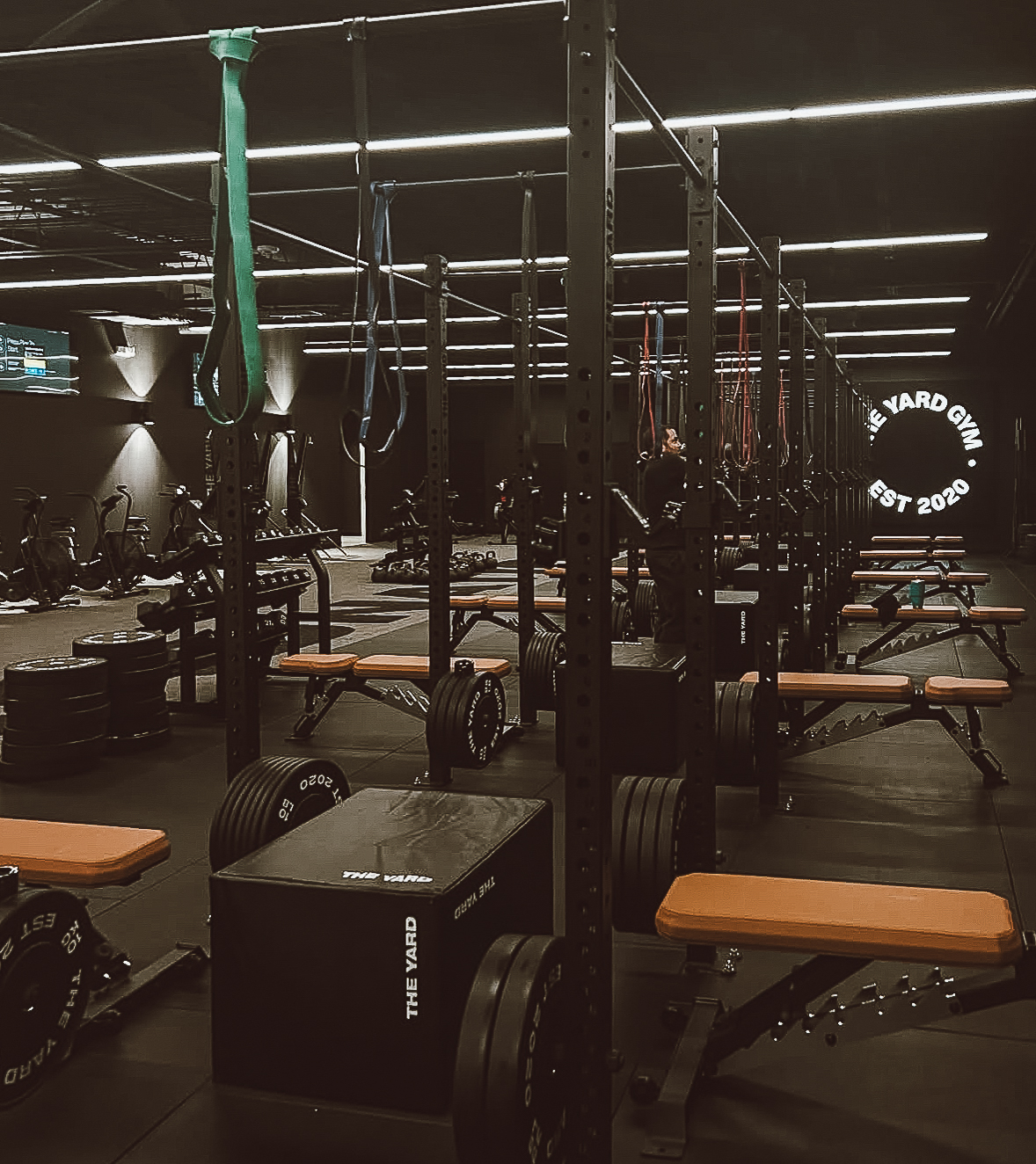 The Yard Gym tenant build-out by HNB Services in Annapolis, Maryland