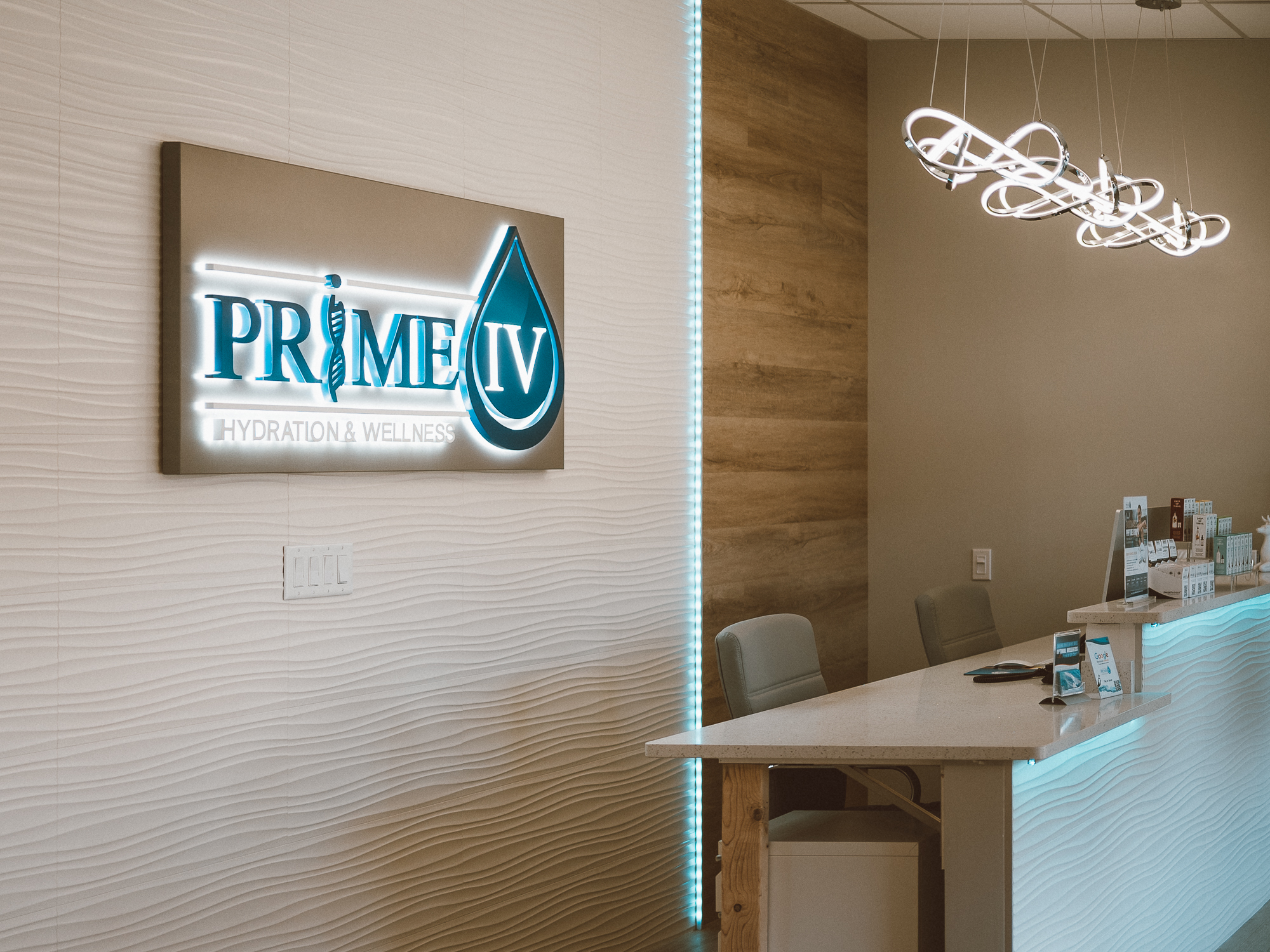 Discover how HNB Services delivered a complete tenant fit-out for Prime IV Hydration & Wellness in River Hill, Clarksville, MD featuring selective demolition, custom millwork, new electrical, plumbing, HVAC modifications, and premium interior finishes.