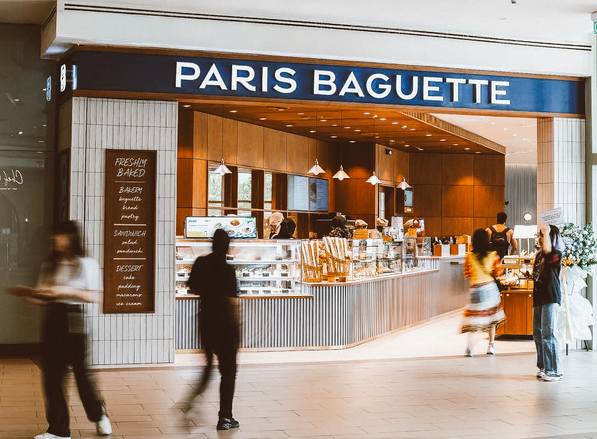 Paris Baguette tenant fit-out by HNB Services