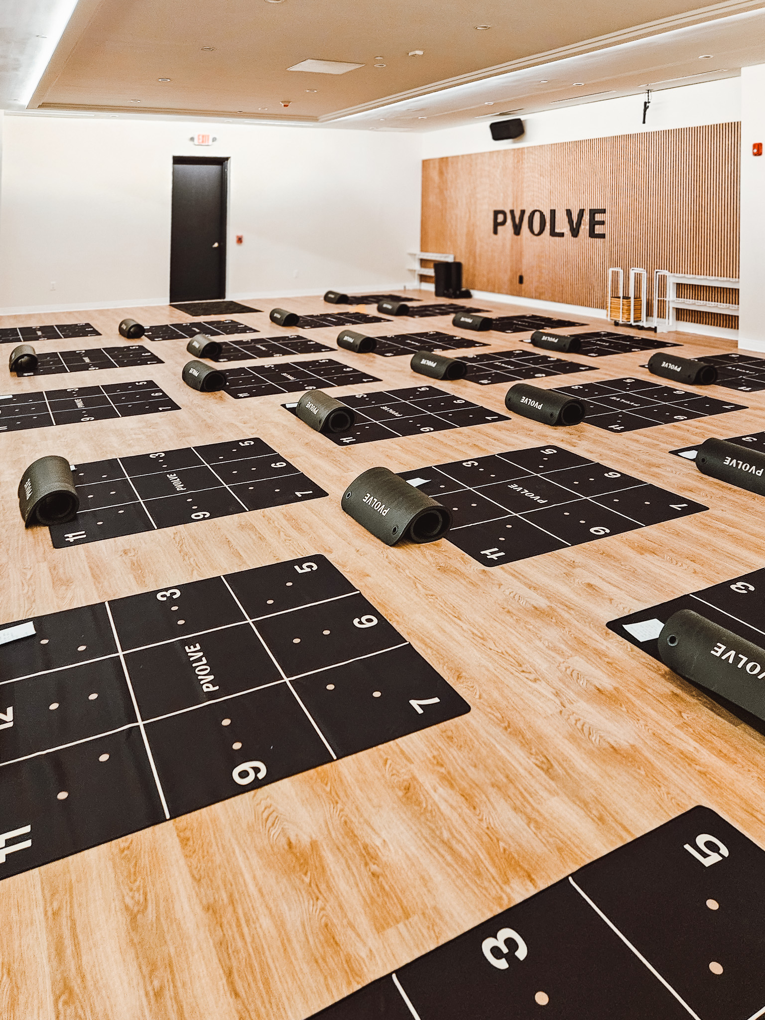 Pvolve fitness studio build-out in Pleasantville, NY by HNB Services