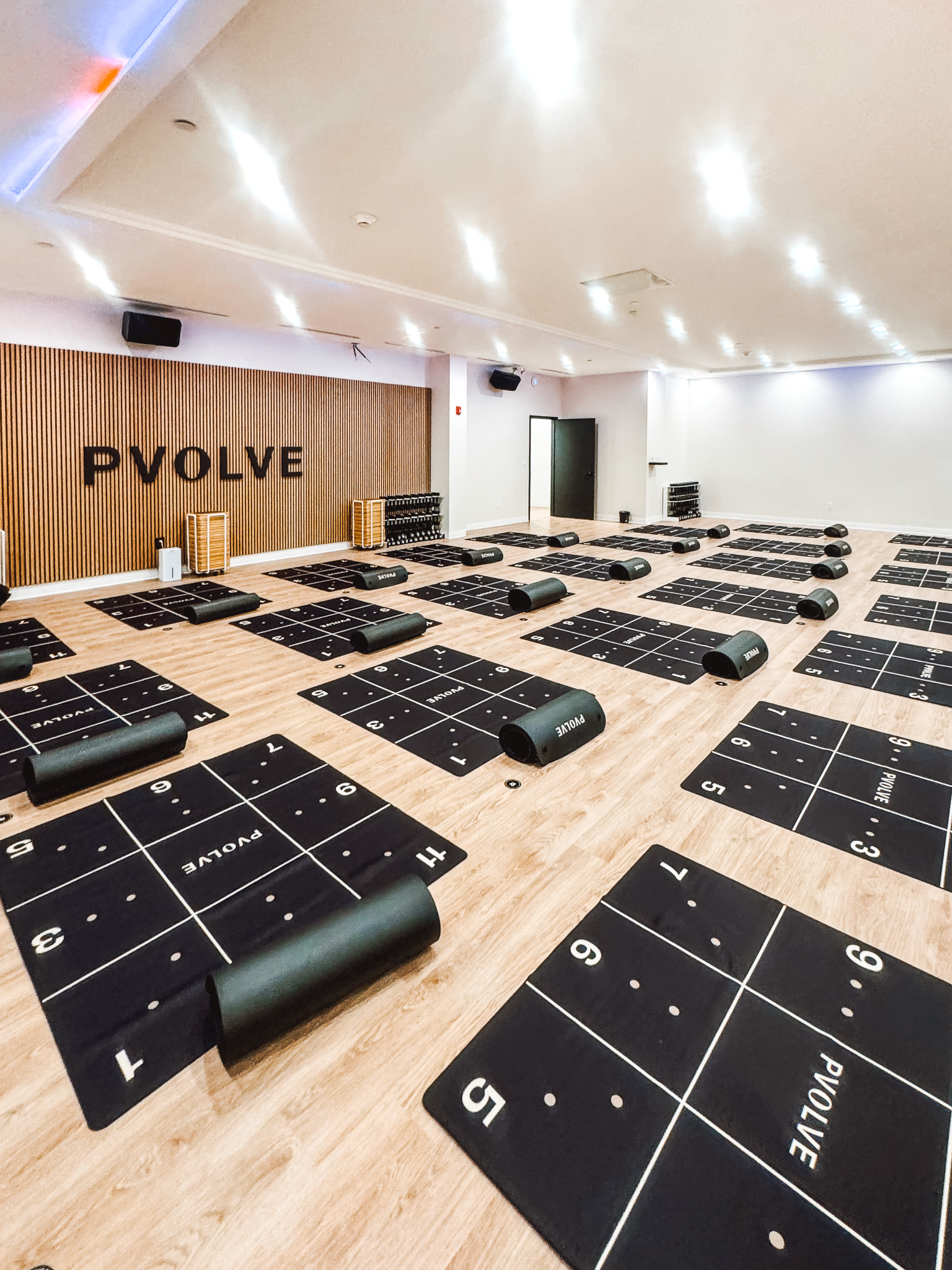 Pvolve fitness studio build-out in Pleasantville, NY by HNB Services
