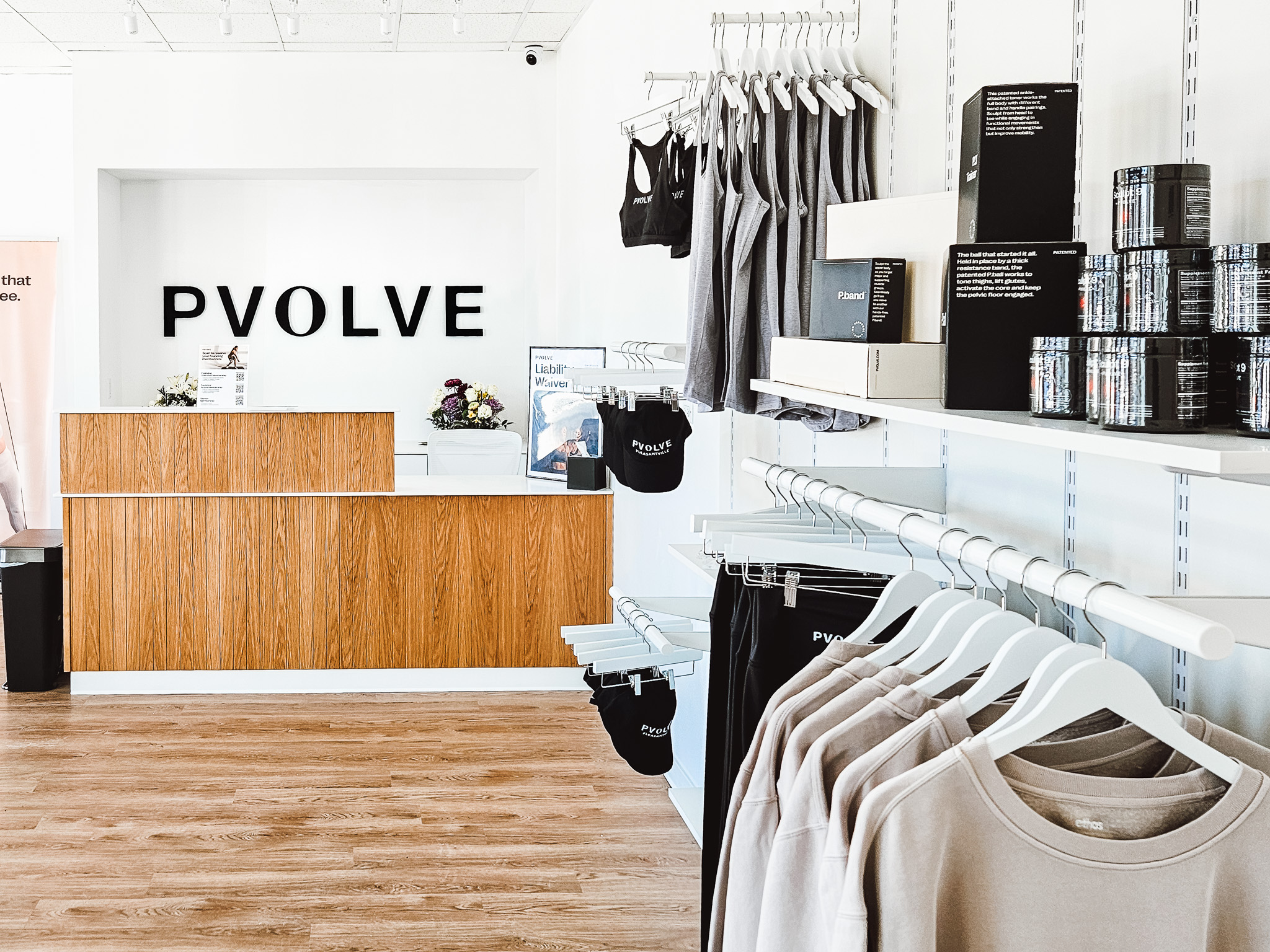 Pvolve fitness studio build-out completed by HNB Services commercial general contractor